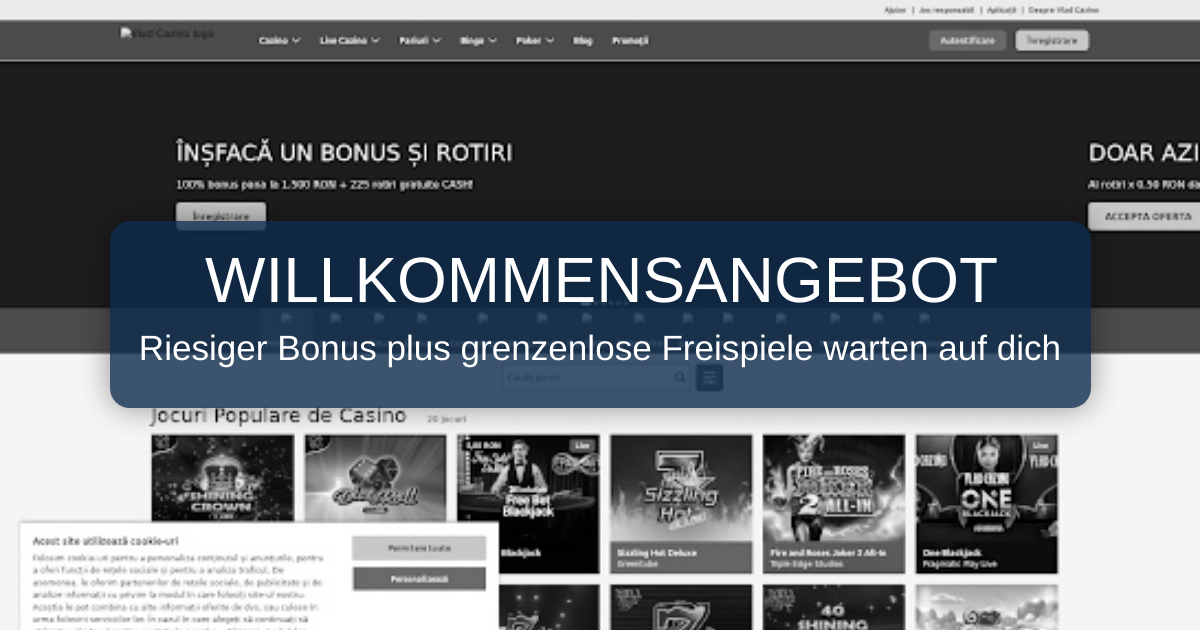 Vlad Casino - Offizielle Seite für Online Casino in Deutschland